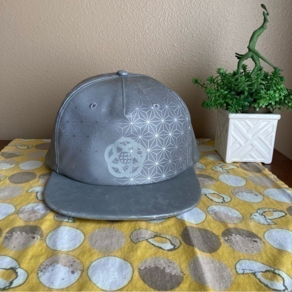 Epcot Spaceship reflective Snapback hat